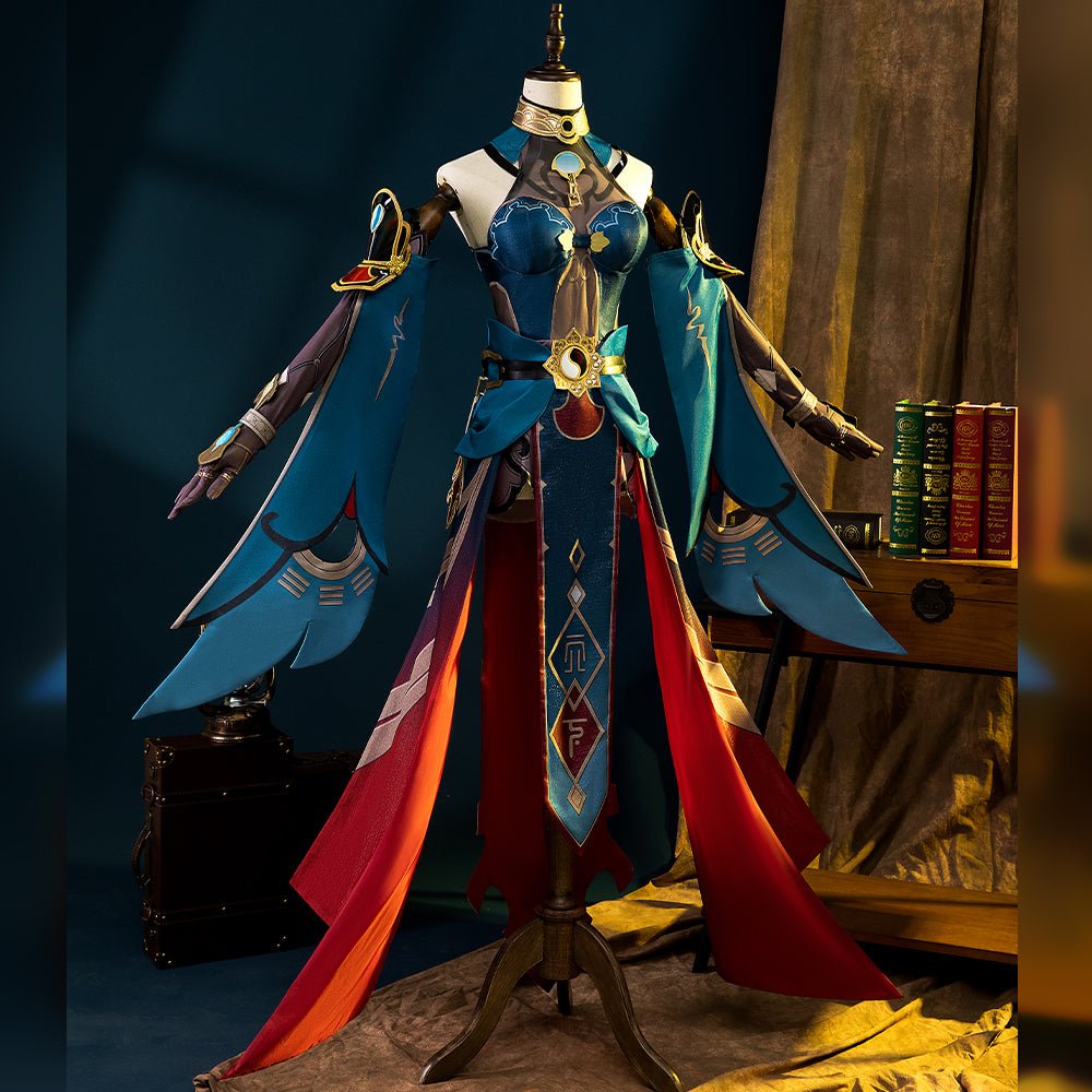 Costume Cosplay Honkai Star Rail Xueyi avec Perruque et Accessoires