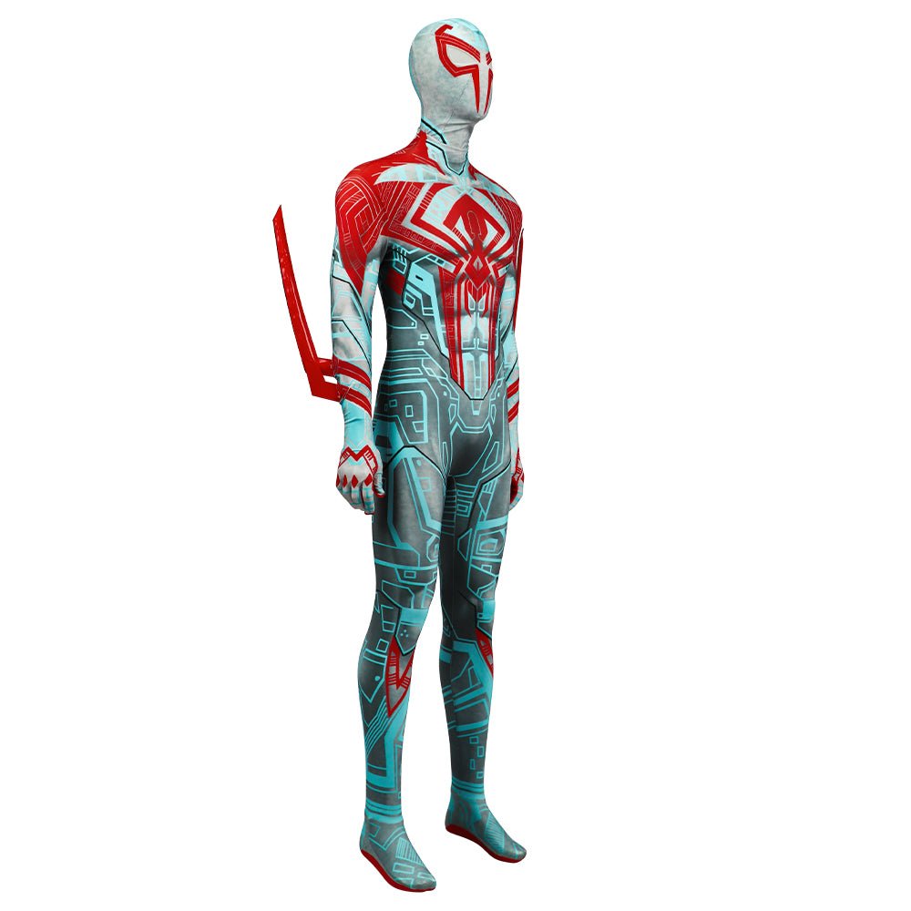 Combinaison Cosplay Spider-Man 2099 - Costume Super-Héros Marvel pour Halloween et Comic-Con