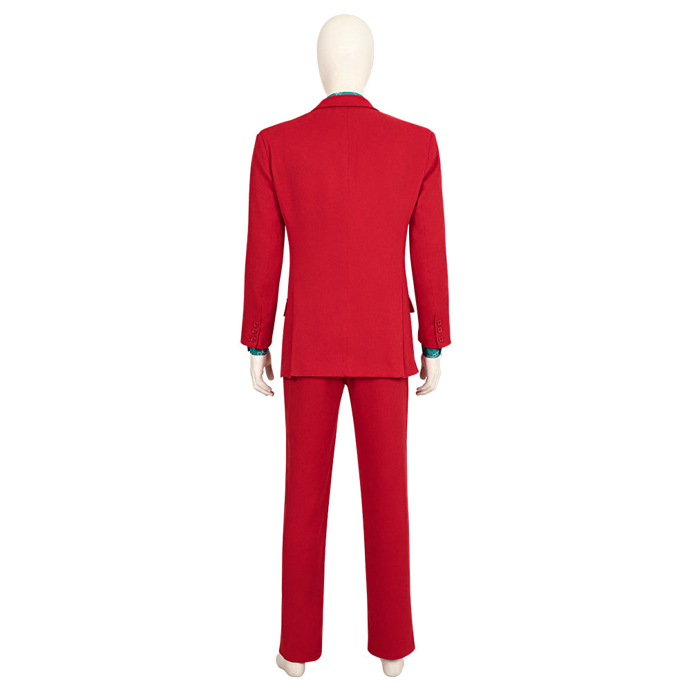 Costume Cosplay Joker 2: Folie à Deux Costume Rouge - Réplique de Qualité Supérieure