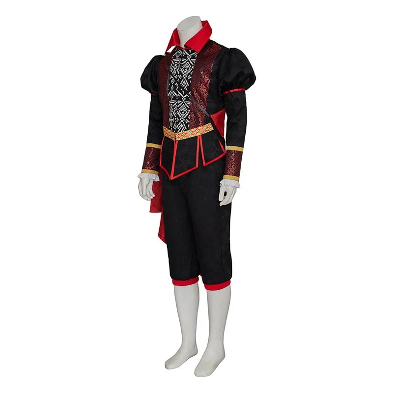 Costume de Comte Dracula Vampire - Costume Gothique Tudor avec Cape | Tenue de Fête Médiévale par L'AniMirage