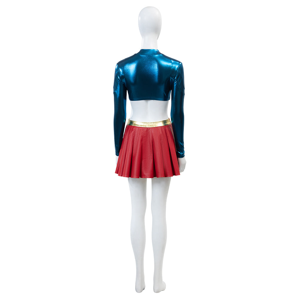 Nouveau Costume Cosplay Supergirl Édition 2025 - Tenue Anime de Qualité Supérieure