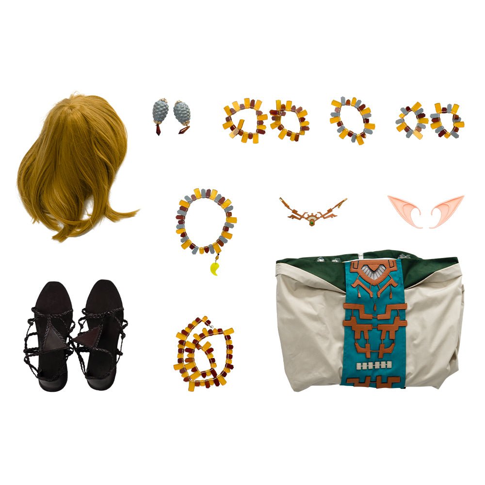 La Légende de Zelda : Les Larmes du Royaume - Costume Cosplay de la Princesse Zelda (Robe Zonai)