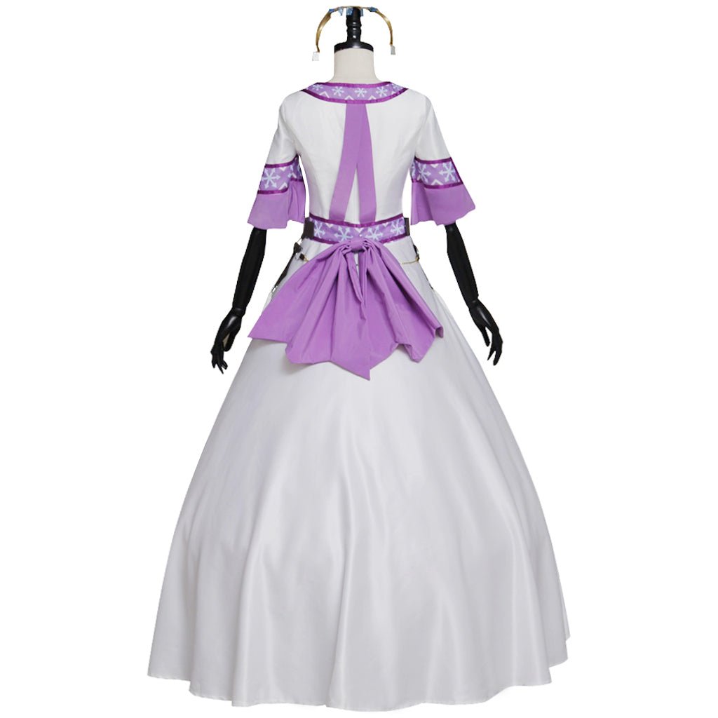 Costume Cosplay Shirayuki aux Cheveux Rouges de Neige Blanche