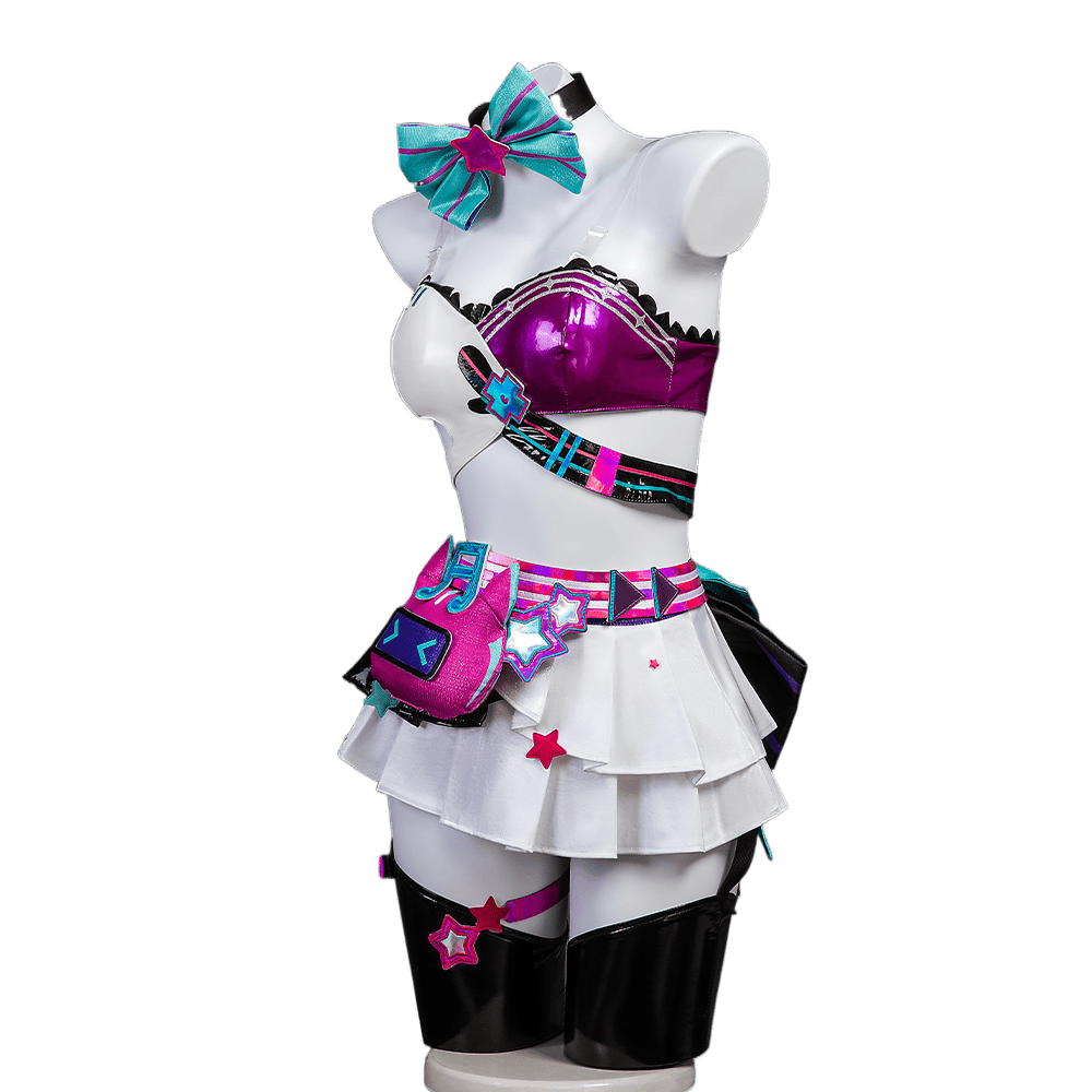 Costume Cosplay Hatsune Miku Collaboration MUSYNX pour Fans d'Anime