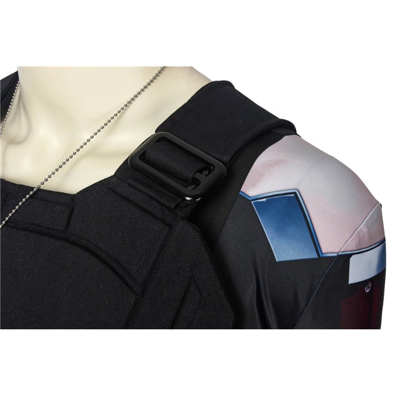 Costume Cosplay The Flash Saison 5 Barry Allen August Heart - Combinaison Speedster