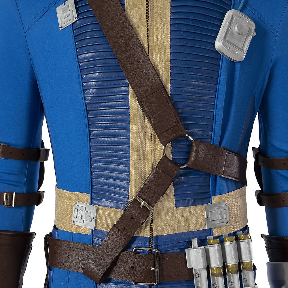 Costume Cosplay Version Masculine Série Fallout en Direct - Tenue de Série TV de Haute Qualité