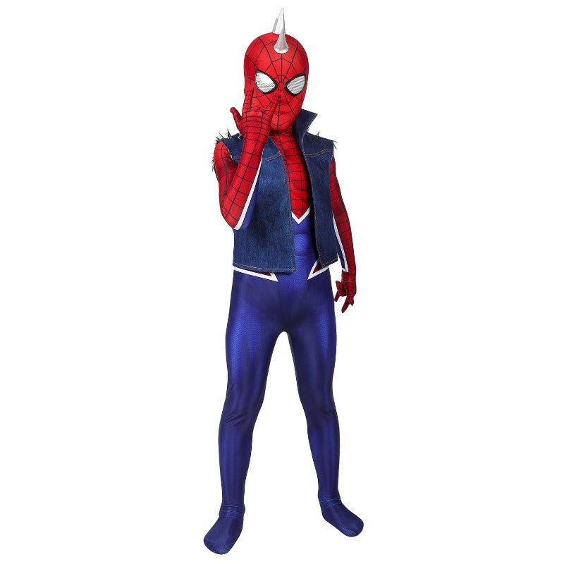 Costume Cosplay Spider-Man Punk pour Enfants - Déguisement Super Héros
