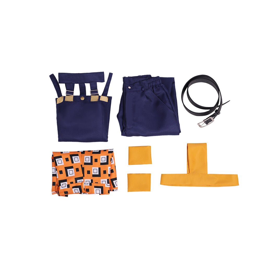 Costume Cosplay Ghirga Narancia de JoJo's Bizarre Adventure - Uniforme Unisexe pour Fans d'Anime