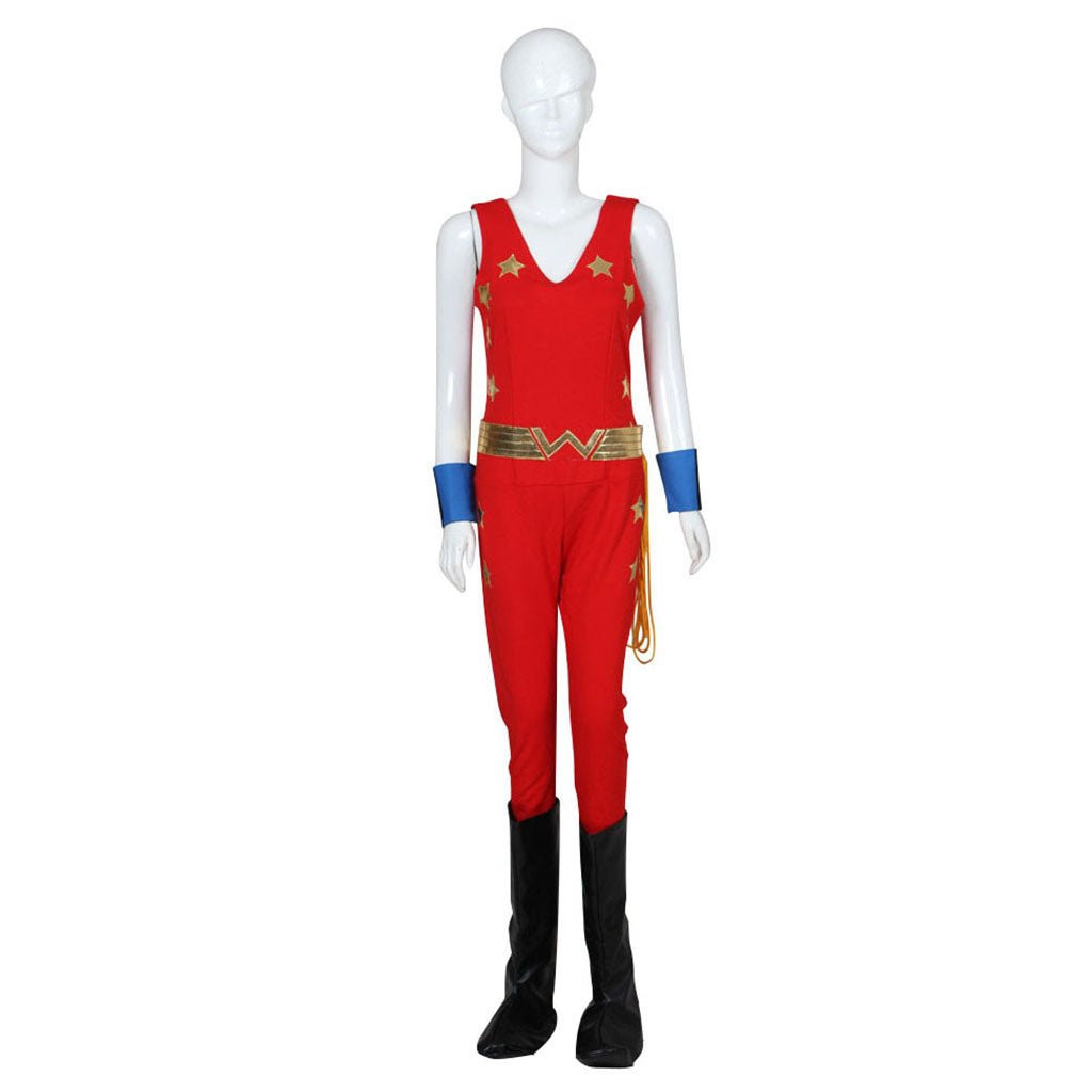 Costume Cosplay Wonder Woman pour Adultes – Tenue Iconique de Guerrière Amazone