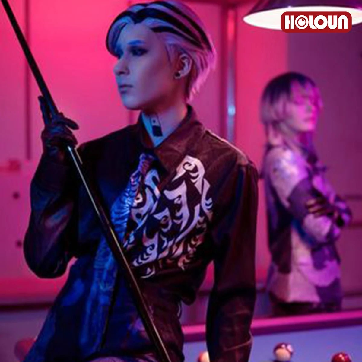 Costume Cosplay Ran Haitani Tokyo Anime Combinaison Araignée Pantalon Chemise Cravate Gants Cadeau Halloween Noël