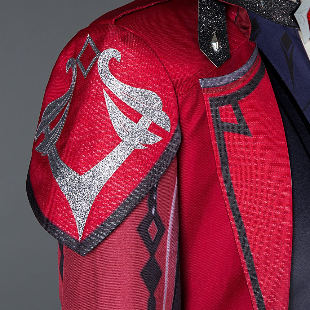 Plongez dans la nuit avec le costume cosplay Diluc Soirée Cramoisie - Genshin Impact