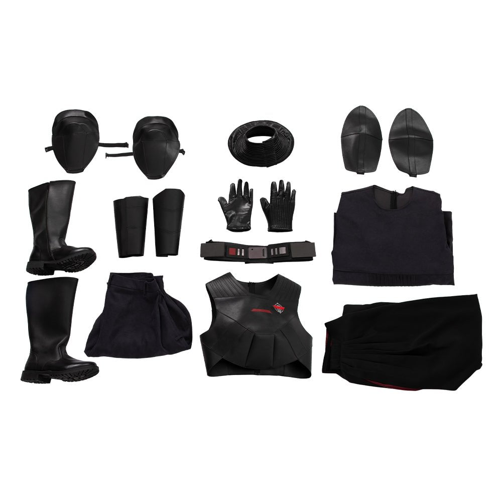 Costume Cosplay Grand Inquisiteur Obi Wan Kenobi Manteau Noir Star Wars