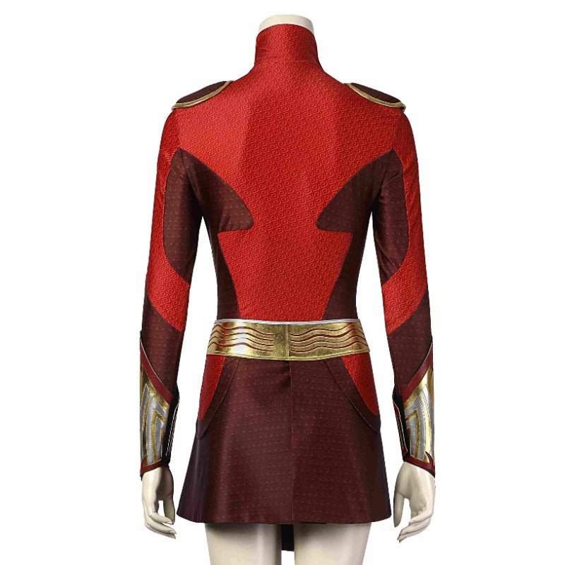 Costume Cosplay Lady SZ Mary Marvel Édition Fury of the Gods pour Femmes