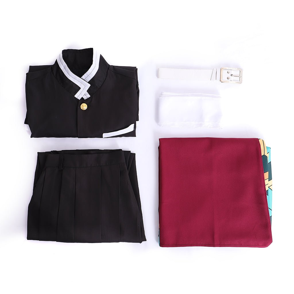 Costume Cosplay Demon Slayer Giyuu Kimono Robe Uniforme