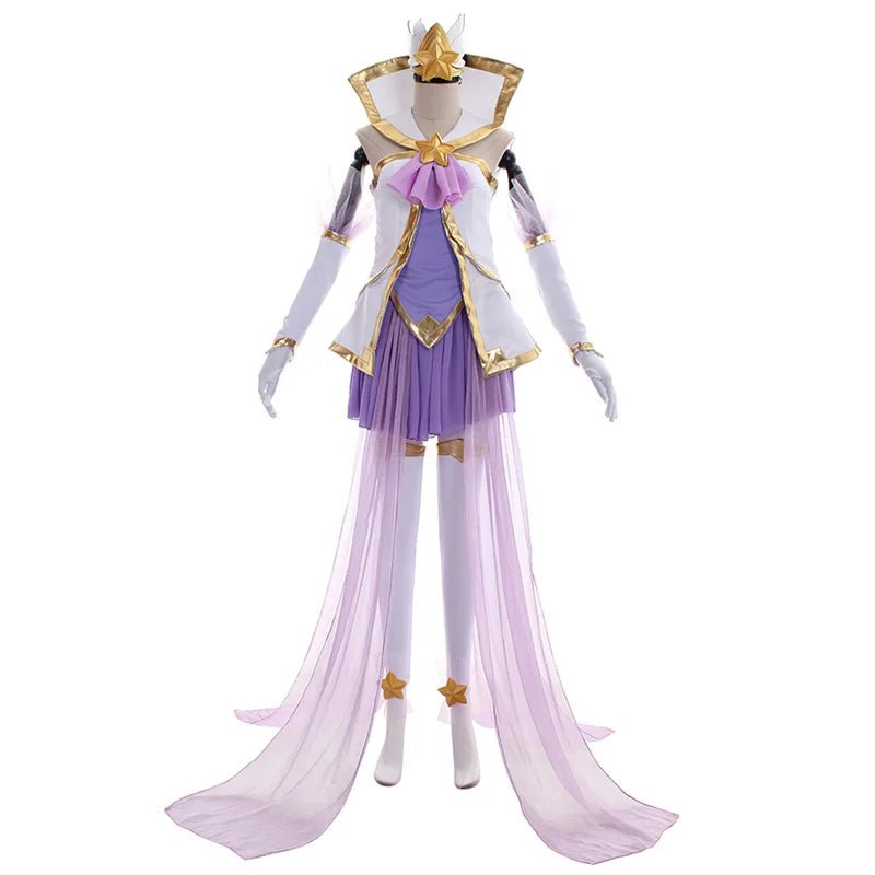 Costume Cosplay LOL Star Guardian Janna pour Femmes - Uniforme pour Halloween et Fêtes