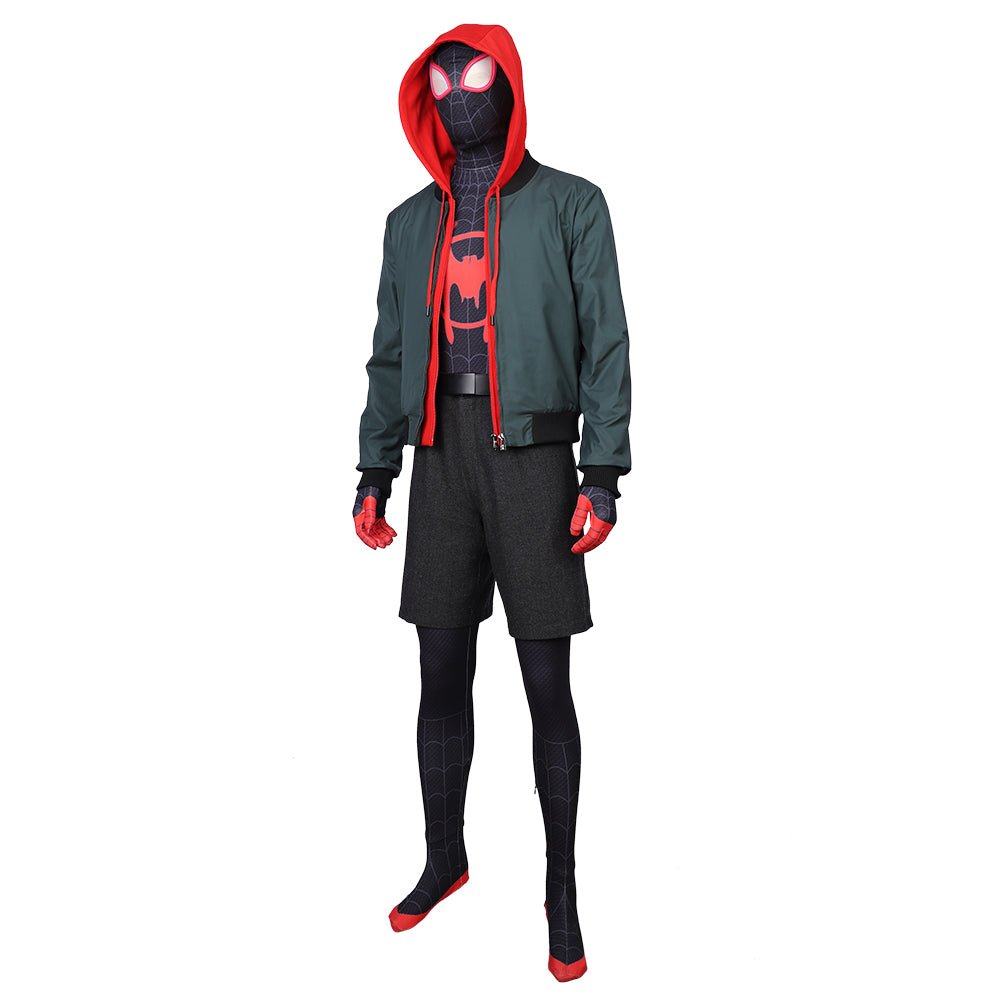 Costume Cosplay Spider-Man: Into the Spider-Verse pour Hommes