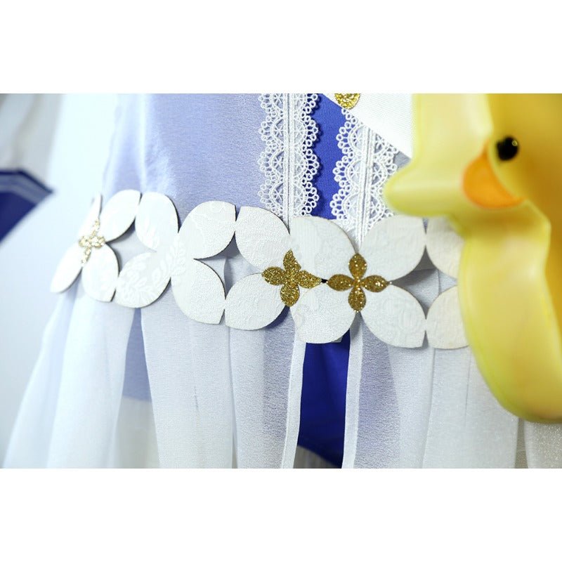 Costume Cosplay Barbara Maillot de Bain Genshin Impact avec Sac pour Été