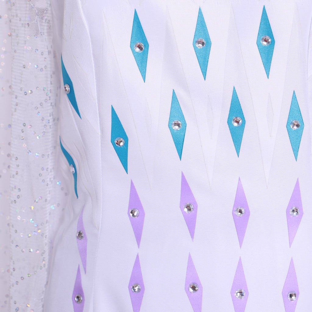Costume Cosplay Reine des Neiges 2 Elsa | Robe Princesse pour Femmes pour Halloween & Carnavals