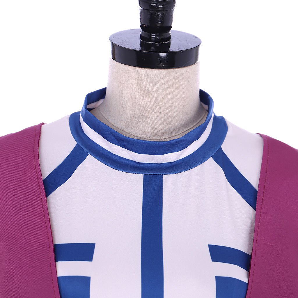 Costume Cosplay Akaza Demon Slayer - Troisième Lune Suprême avec Perruque