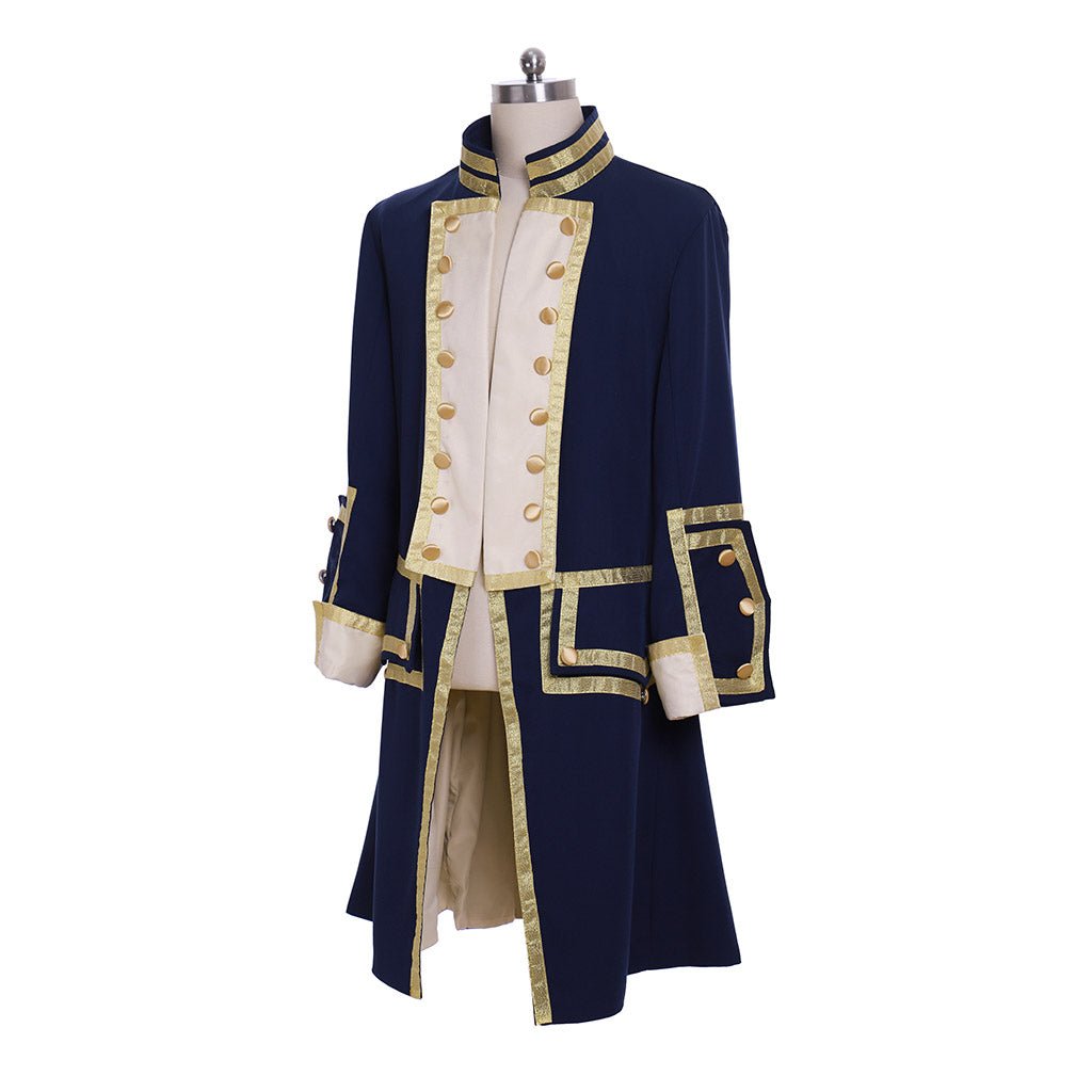 Uniforme Royal Homme du 18e Siècle - Veste Coloniale Inspirée par George Washington