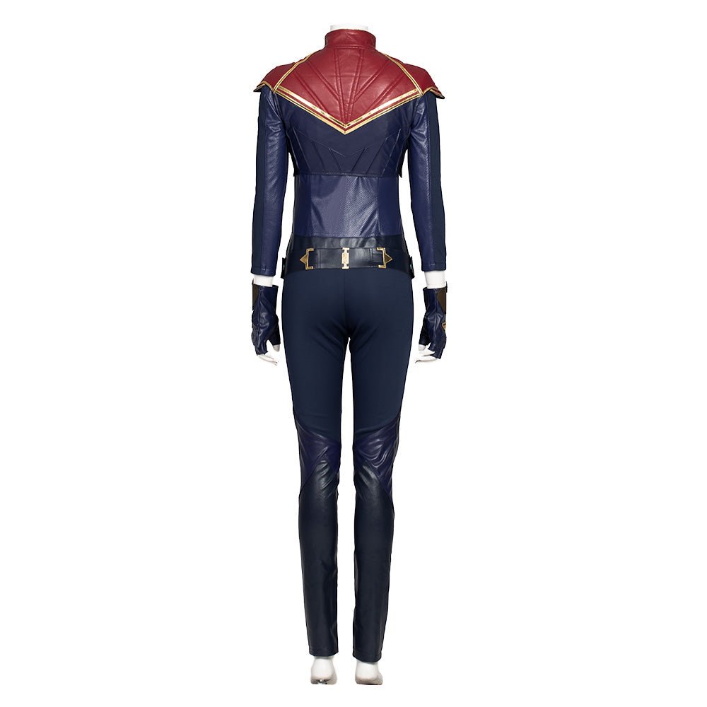 Costume Cosplay Ms Marvel Kamala Khan Combattant pour Halloween Costume Marvel pour Femmes