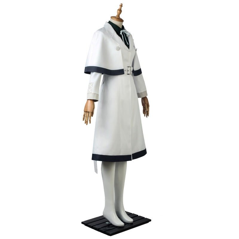 Costume Cosplay Saiko Yonebayashi - Trench Blanc & Perruque Bleue - Tokyo Ghoul