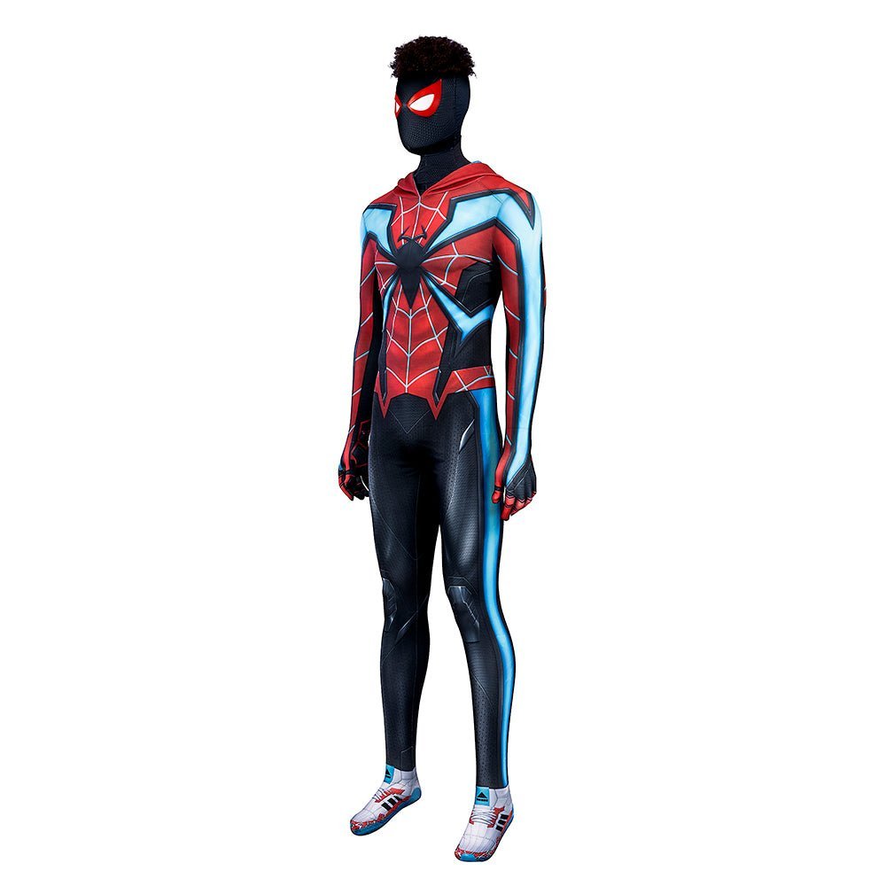 Costume Spider-Man Miles Morales Évolution Complet pour Halloween et Événements