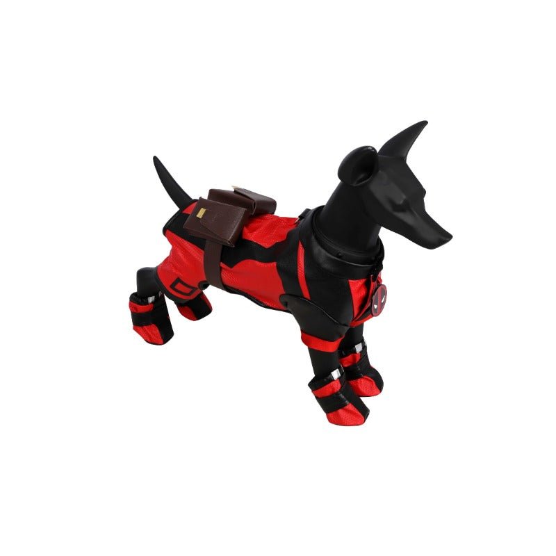Costume Cosplay Chien Deadpool - Vêtement Super Héros pour Animaux pour Halloween & Fêtes