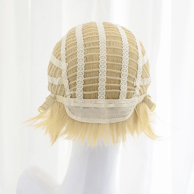 Perruque Cosplay Evelynn High Noon Magie Occidentale Ombre de League of Legends 55cm Blonde Cheveux Synthétiques Résistants à la Chaleur