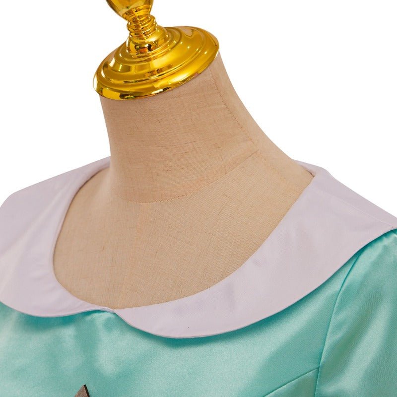 Costume Cosplay Princesse Rosalina - Robe Longue Bleue avec Couronne pour Femmes et Ados