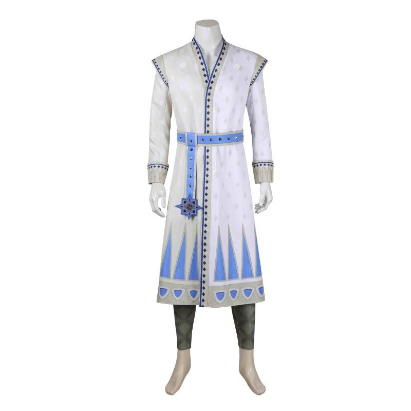Costume de Roi Magnifico pour Homme - Cape, Robe et Ceinture Cosplay Rosas pour Fête d'Halloween