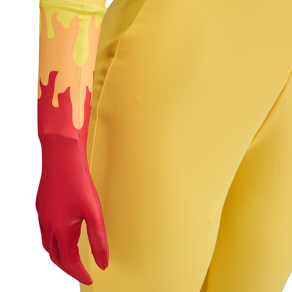 Costume Cosplay Firestar – Combinaison Super-héros Ange des Amis Fantastiques