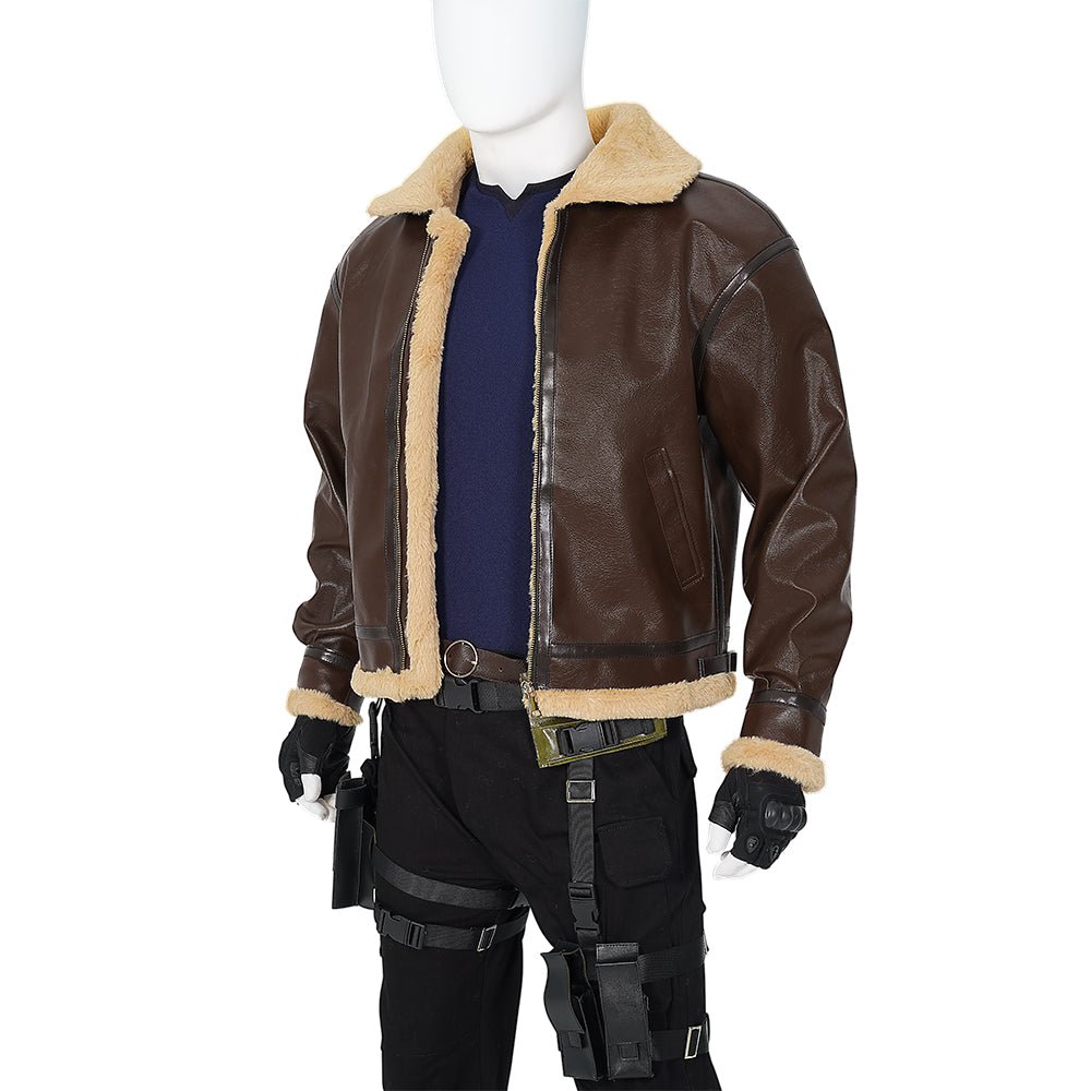Costume Cosplay Leon S. Kennedy Resident Evil 4 Remake - Haute Qualité