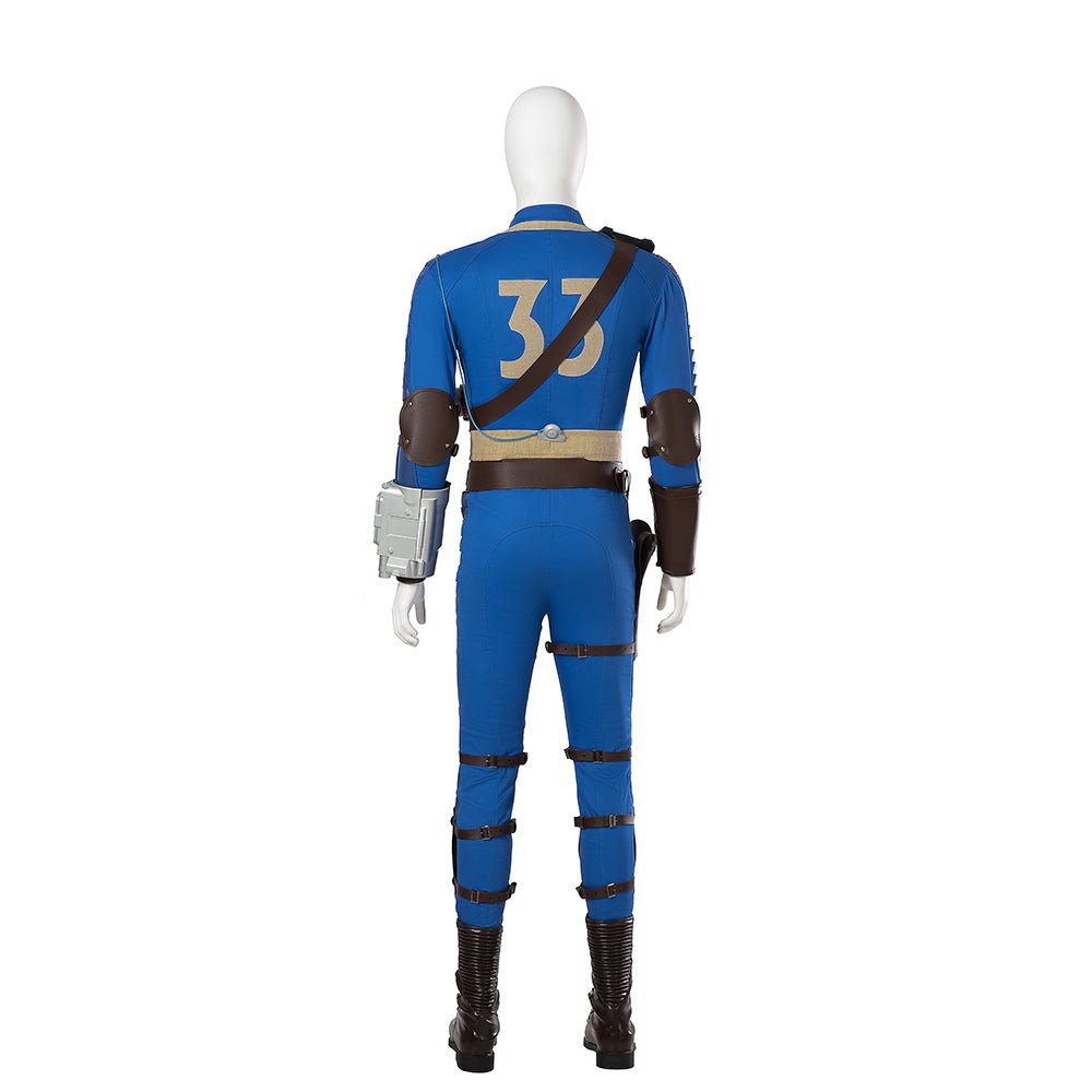 Costume Cosplay Version Masculine Série Fallout en Direct - Tenue de Série TV de Haute Qualité