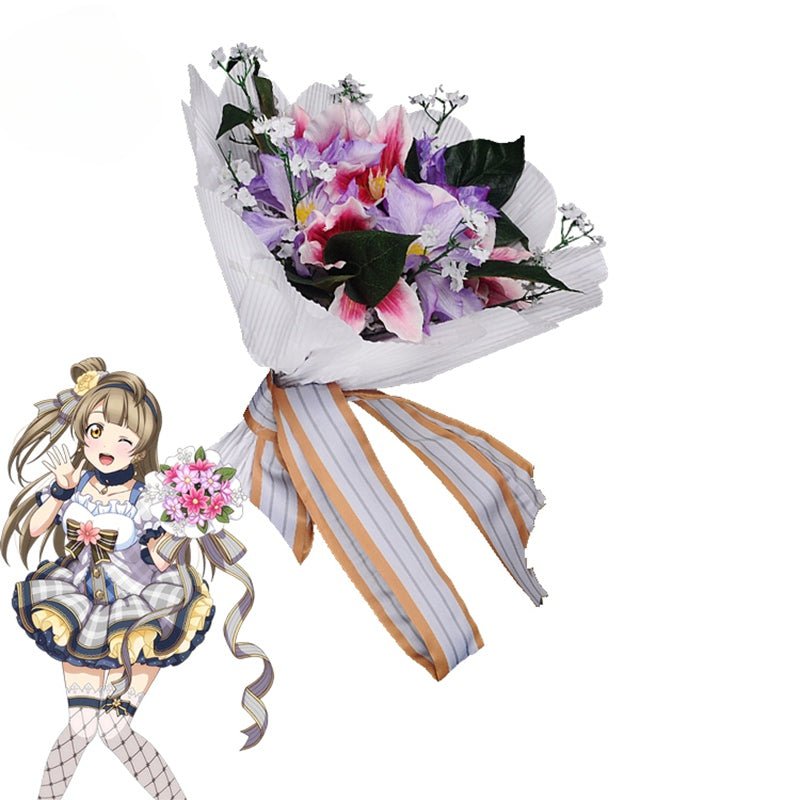 Bouquet de Fleurs Cosplay LoveLive Yazawa Nico Nozomi Tojo Eli Rin Sonoda Umi Kotori Maki