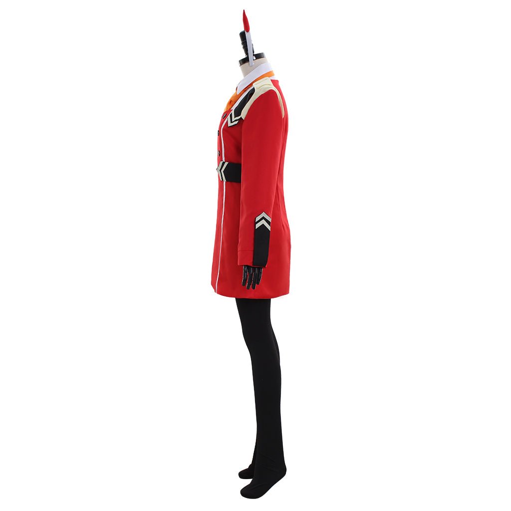 Costume Cosplay DARLING in the FRANXX Zero Two Robe Rouge Code:002 Uniforme