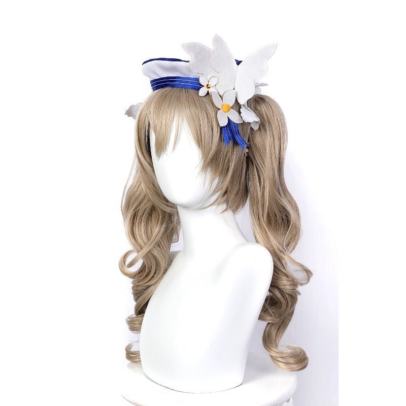 Costume Cosplay Barbara Maillot de Bain Genshin Impact avec Sac pour Été