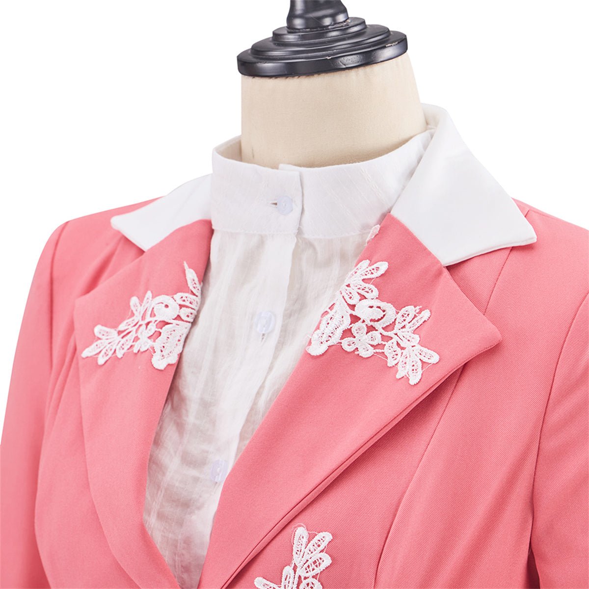 Costume Cosplay Edward Rose - Ensemble Robe Cosplay, Élégante Jupe Rose