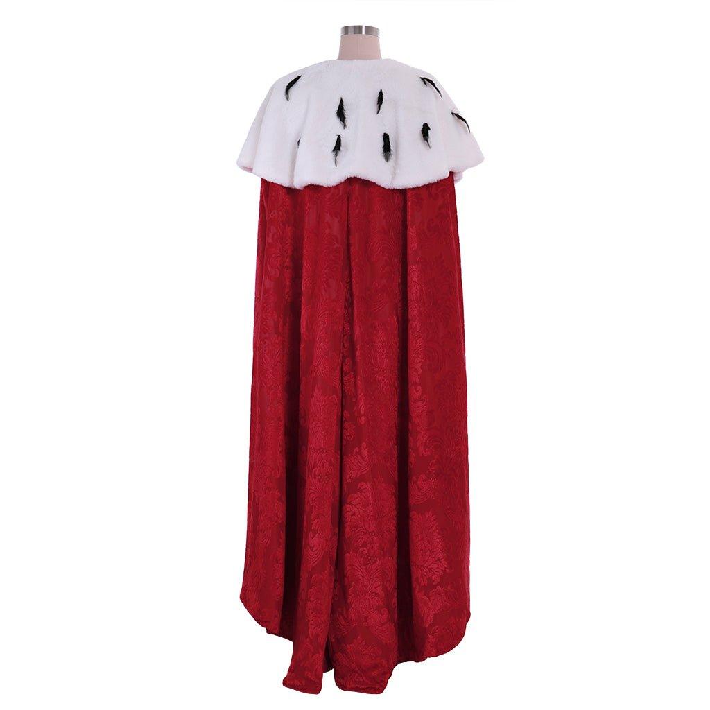 Cape Costume Tudor | Musical Hamilton Roi George Cosplay | Cape Historique