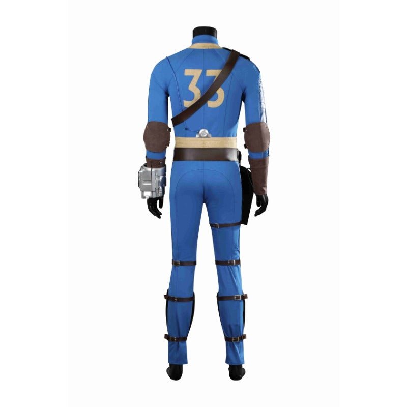 Costume Cosplay Fallout Overseer Hank pour Homme - Tenue de Carnaval Halloween