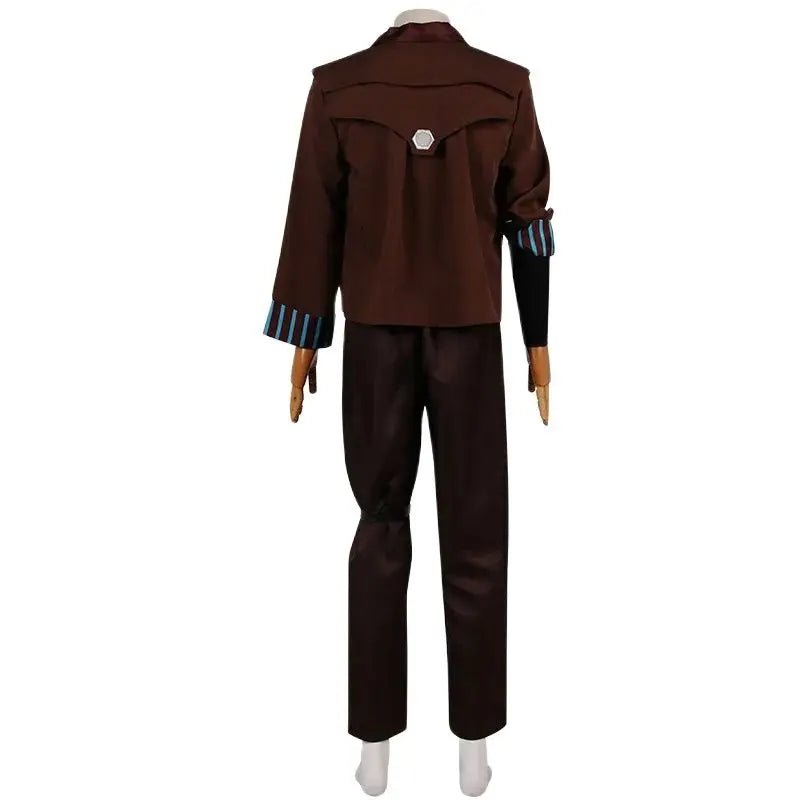 Costume Cosplay Vander Arcane LOL Complet pour Hommes - Veste, Chemise, Pantalon - Tenue pour Halloween