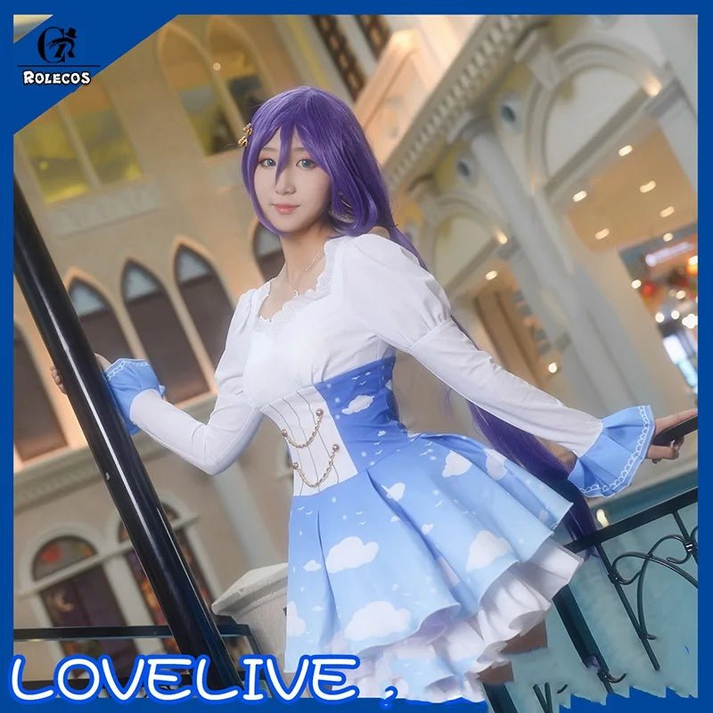 Costume Cosplay Lovelive Sky Maki Rin Nico Umi Cosplay Love Live Eli Kotori Hanayo Nozomi Robe Lolita