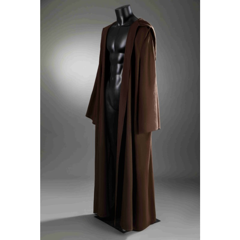 Costume Cosplay Obi-Wan Kenobi Ensemble Complet Robe Cape pour Halloween Fans Star Wars