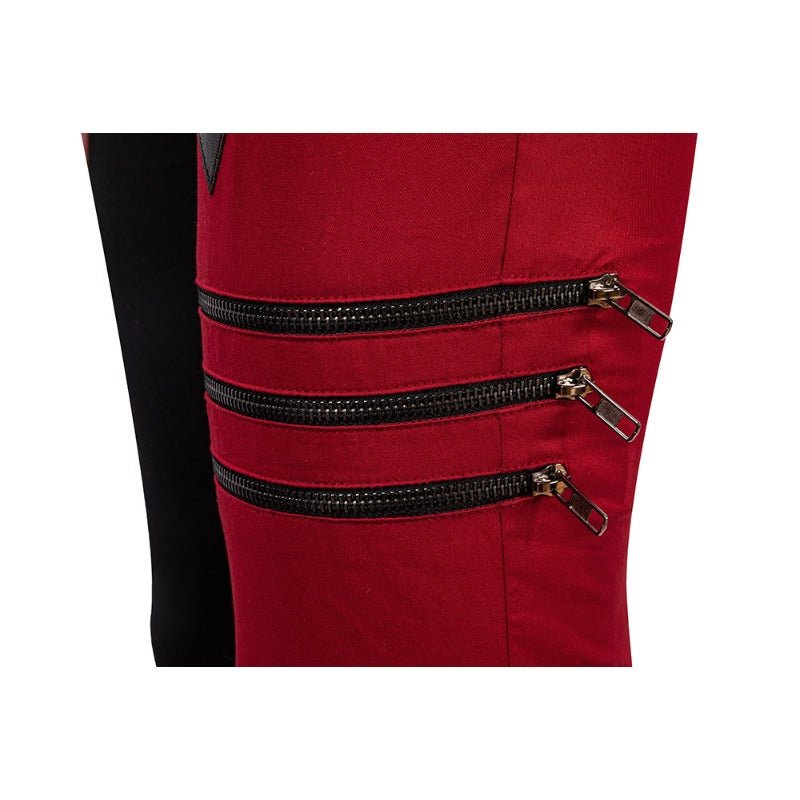 Costume Cosplay Harley Quinn The Suicide Squad 2 Halloween Complet avec Chaussures