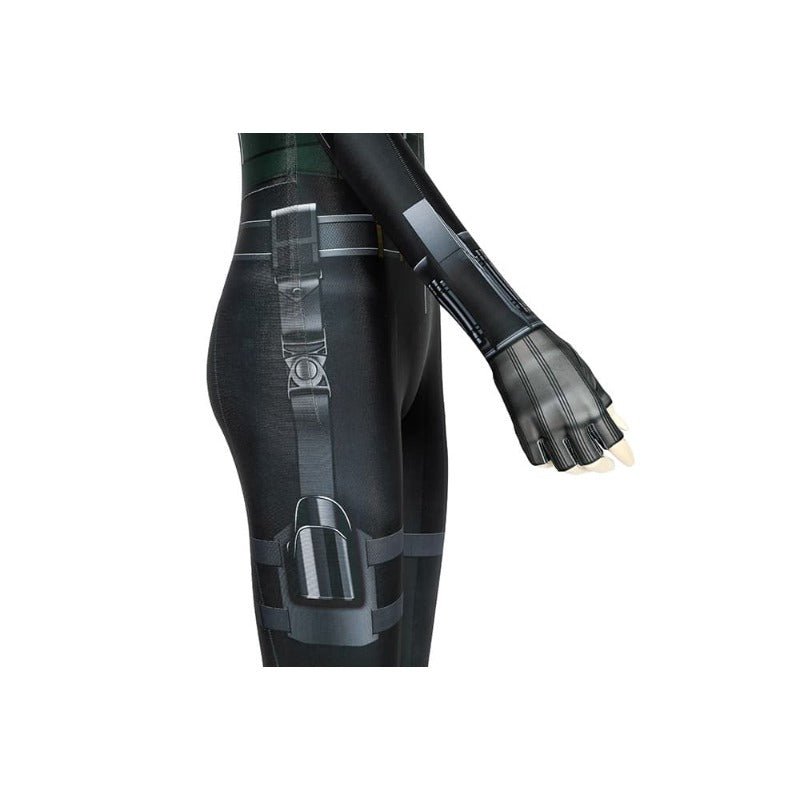 Costume Cosplay Black Widow - Combinaison en Spandex Imprimé