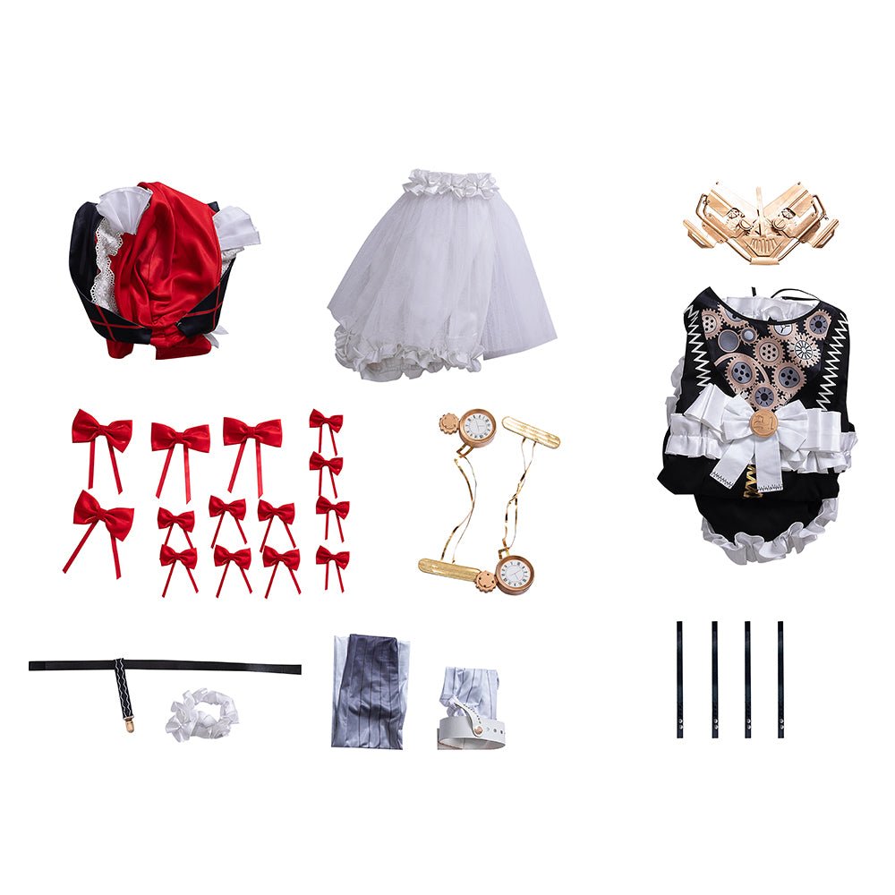 Costume Cosplay Punishing: Gray Raven No.21 XXI - Ensemble Complet pour Femmes