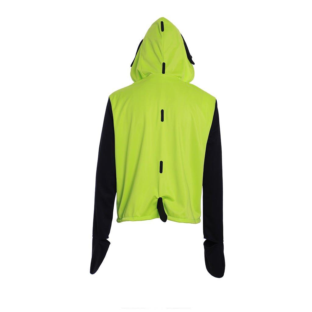 Pull à Capuche Zim Cosplay | Veste Costume Invader Zim & Gir | Sweat à Capuche Zippé Homme