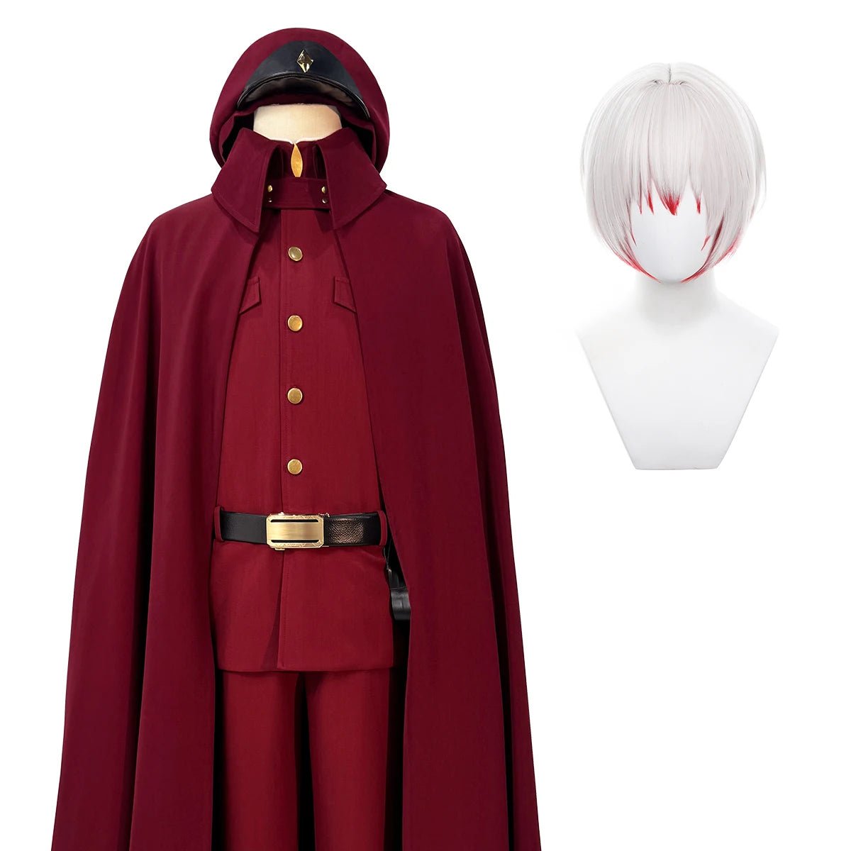 Costume Cosplay Bungo Stray Dogs Suehiro Tetchou Okura Teruko Jouno Saigiku Ensemble Complet avec Perruque pour Halloween