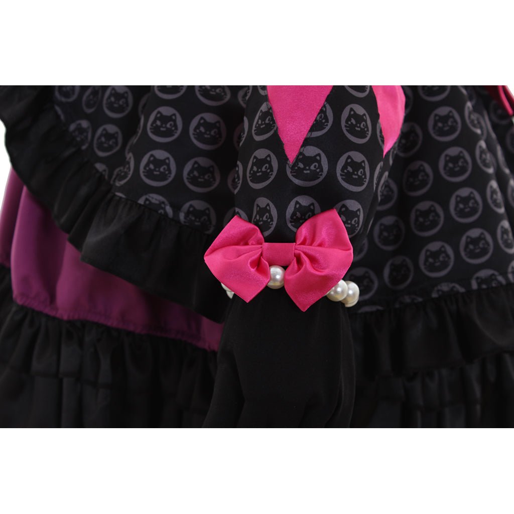 Costume Cosplay Hana Song Officier Noir pour Femmes - Costume D.Va d'Overwatch