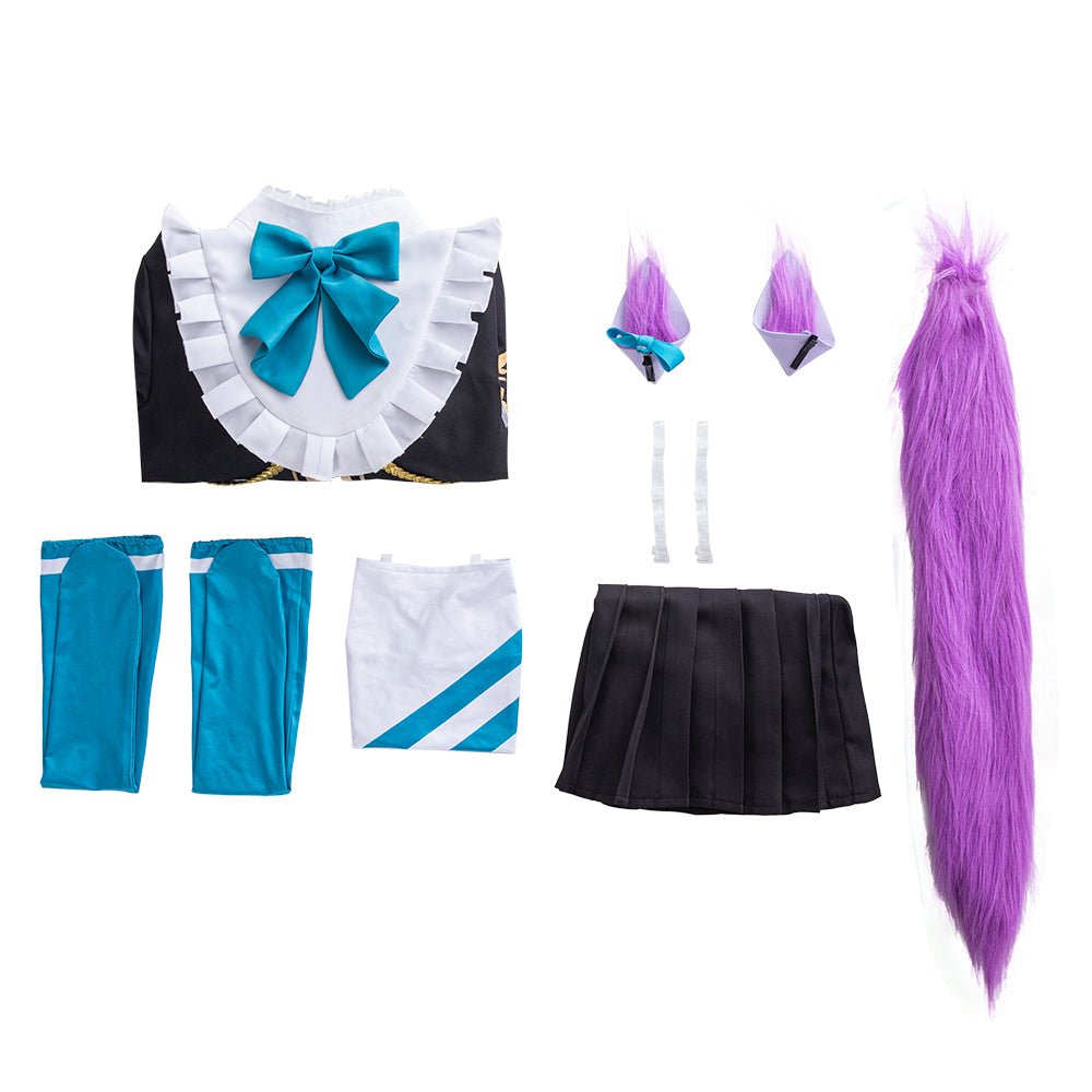 Costume Cosplay Mejiro McQueen - Tenue Élégante Inspirée de Uma Musume: Pretty Derby
